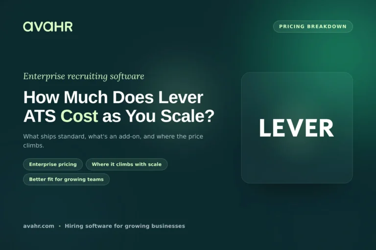 Lever Pricing: How Much Does Lever ATS Cost?