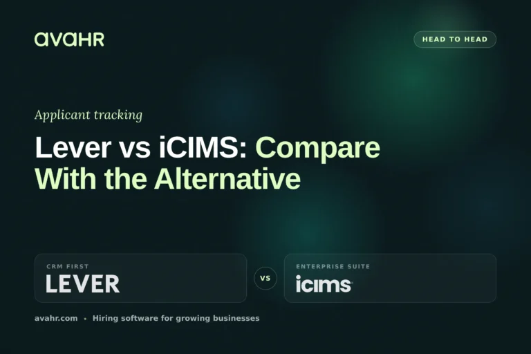 Lever vs iCIMS: Compare With the Alternative