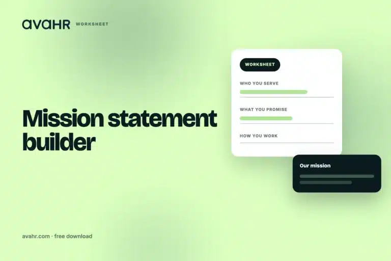 Mission Statement Builder