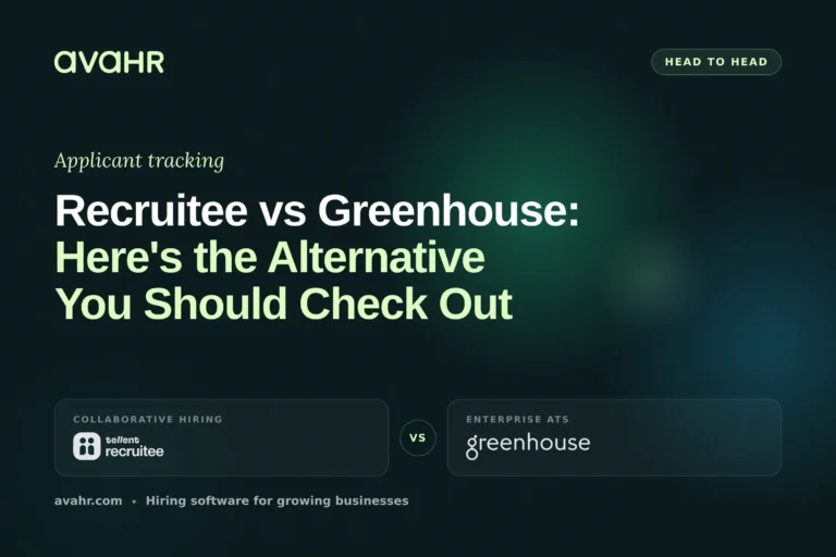 Recruitee vs Greenhouse: Here’s the Alternative You Should Check Out