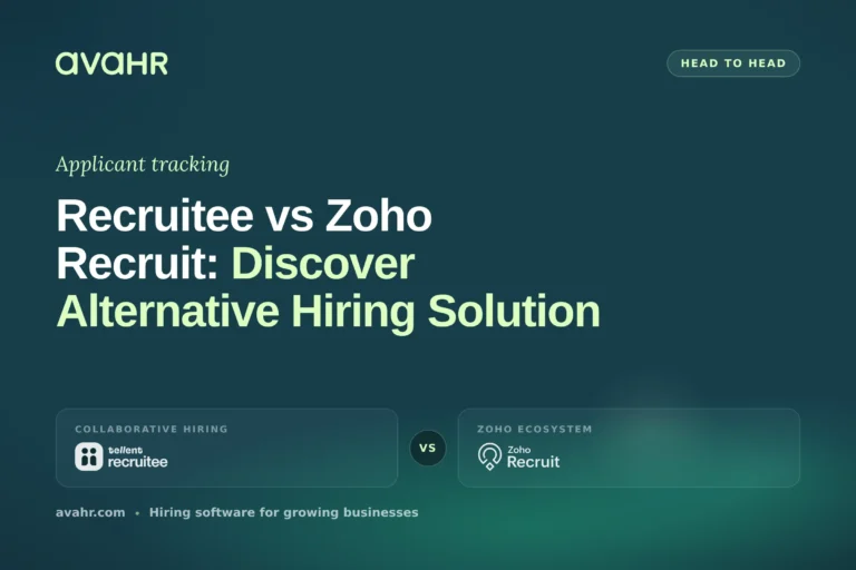 Recruitee vs Zoho Recruit: Discover Alternative Hiring Solution