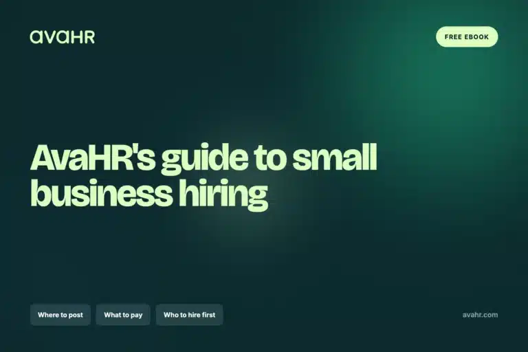 AvaHR’s Guide to Small Business Hiring