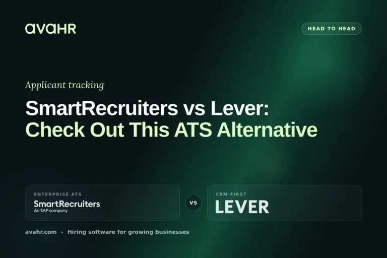 SmartRecruiters vs Lever: Check Out This ATS Alternative