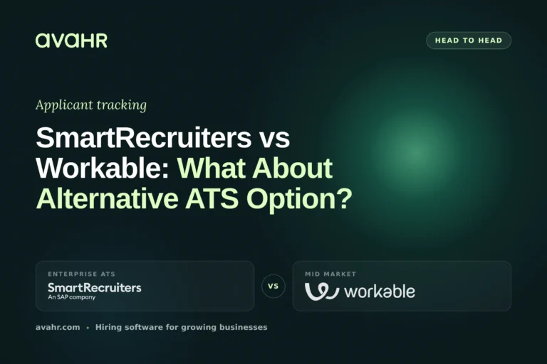 SmartRecruiters vs Workable: What About Alternative ATS Option?