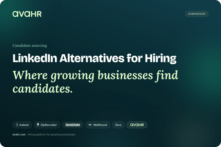 Resources LinkedIn alternatives for hiring: where growing businesses find candidates in 2026