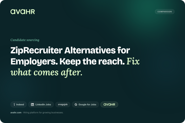 ZipRecruiter Alternatives for Employers: 9 options, sorted by what you actually need